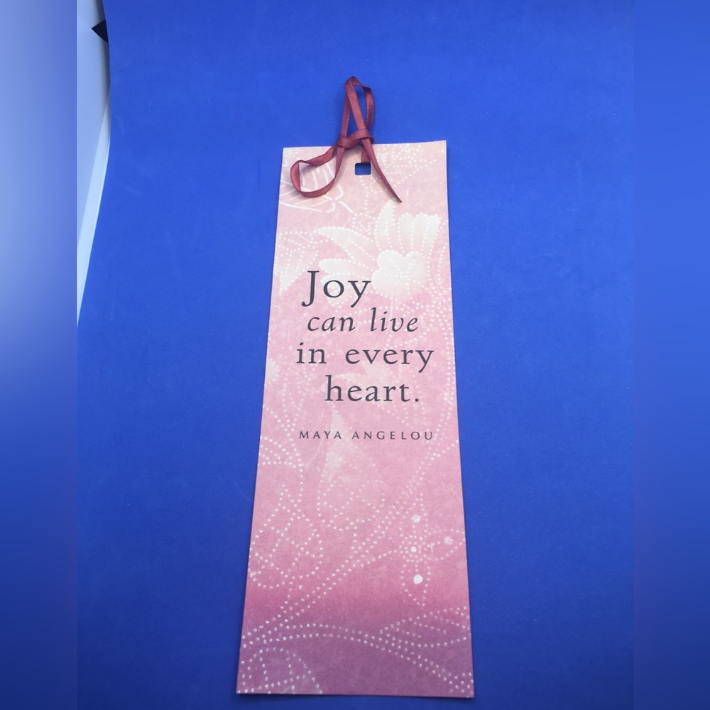 ⭐️ 10-4-10 Bookmarks - Maya Angelou